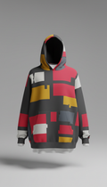 Oversized Cotton Graphic Hoodie