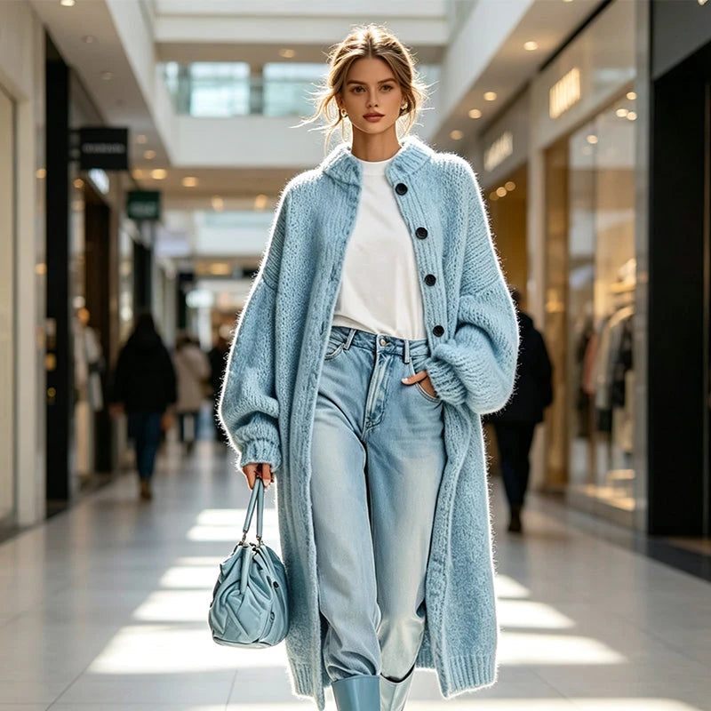 🧶 Cozy Length, Effortless Layers