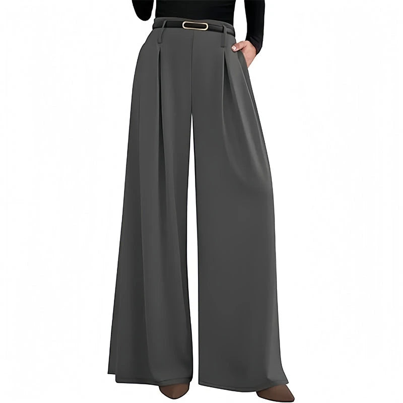 🌸 Women's High-Waisted Relaxed Wide-Leg Pants