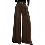 🌸 Women's High-Waisted Relaxed Wide-Leg Pants