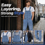 🔥Men's Classic Fit Denim Overalls