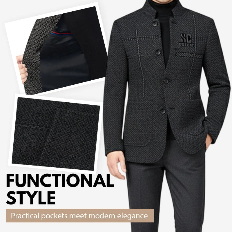 🔥Men's High-quality Casual Warm Coat
