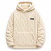 💥Men's Jacquard Fleece-Lined Hooded Pullover