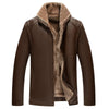 🔥Men‘s Quilted Faux Leather Jacket【Fashion and warmth】