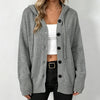 🧶Women's Hooded Button-Up Knit Cardigan