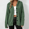 🧶Women's Hooded Button-Up Knit Cardigan