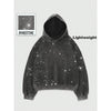Rhinestone Glitter Oversized Hoodie