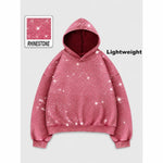 Rhinestone Glitter Oversized Hoodie