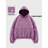 Rhinestone Glitter Oversized Hoodie