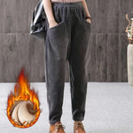 Plus Size Corduroy Pants