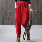 Plus Size Corduroy Pants