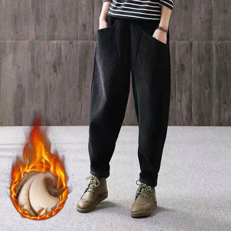 Plus Size Corduroy Pants