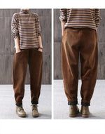 Plus Size Corduroy Pants