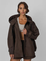 One Size Mid Length Oversized Rain Jacket