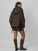 One Size Mid Length Oversized Rain Jacket