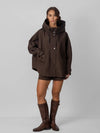 One Size Mid Length Oversized Rain Jacket